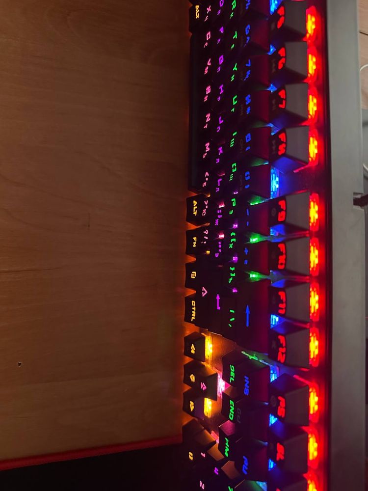 Клавіатура механічна HATOR Starfall Rainbow Origin Red