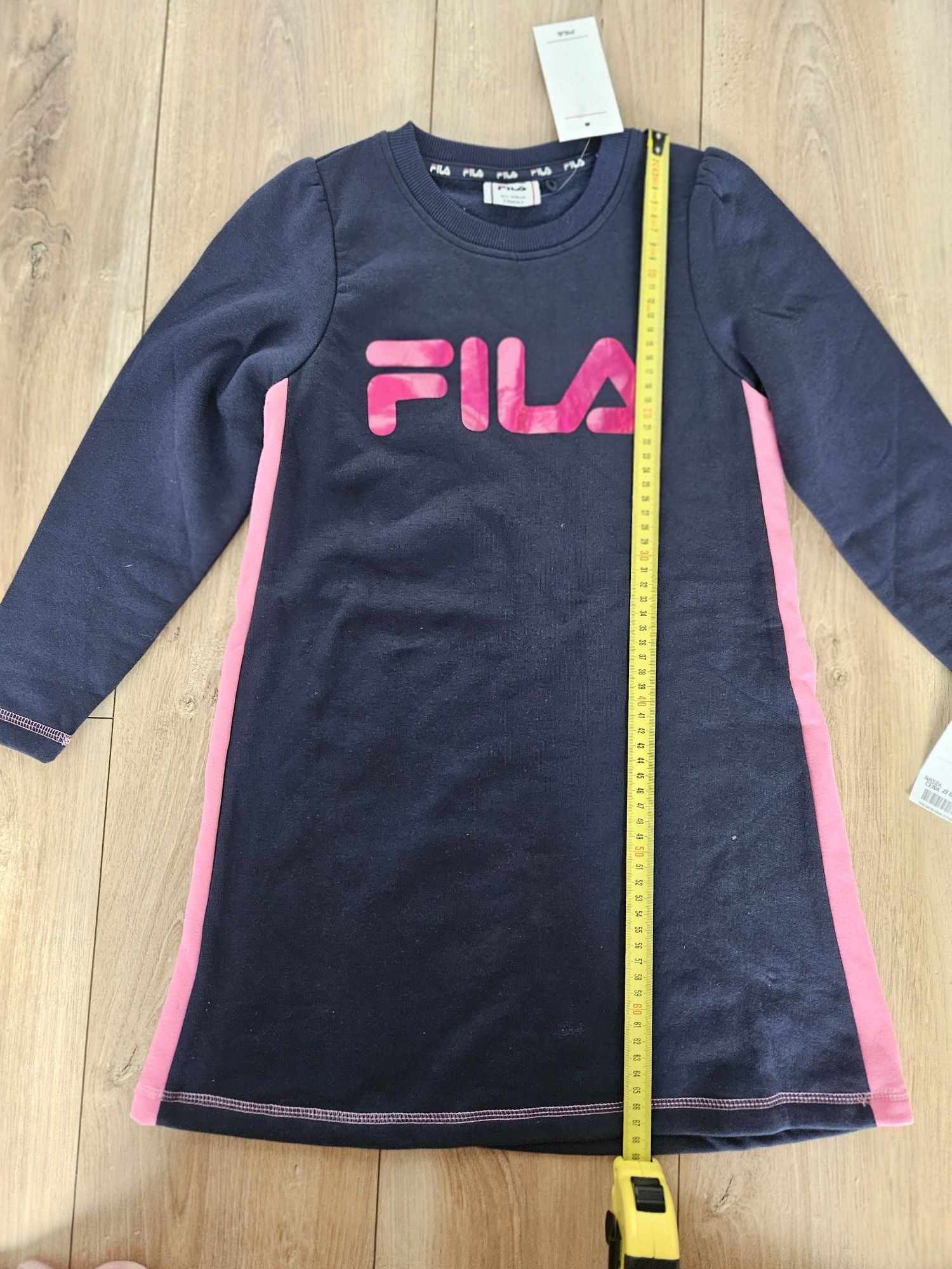 Nowa Sukienka FILA, granatowa, 122-128