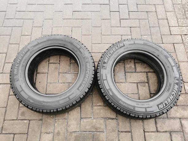 195/75 107/105R R16C MICHELIN Agilis Alpin 8mm 2021r Opony Zimowe 2szt