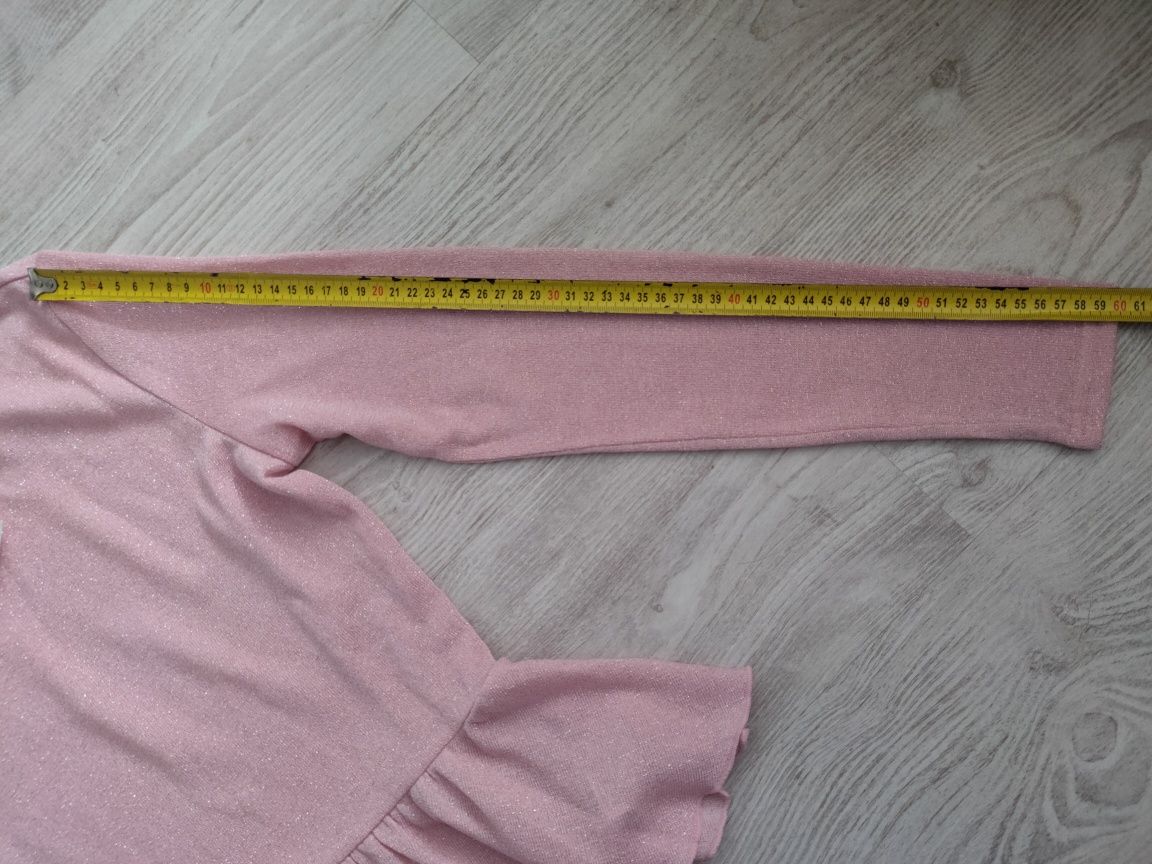 Bluzka z baskinką h&m r. L