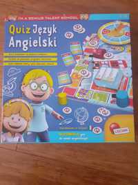 Gra Quiz Język Angielski dla dzieci, Lisciani