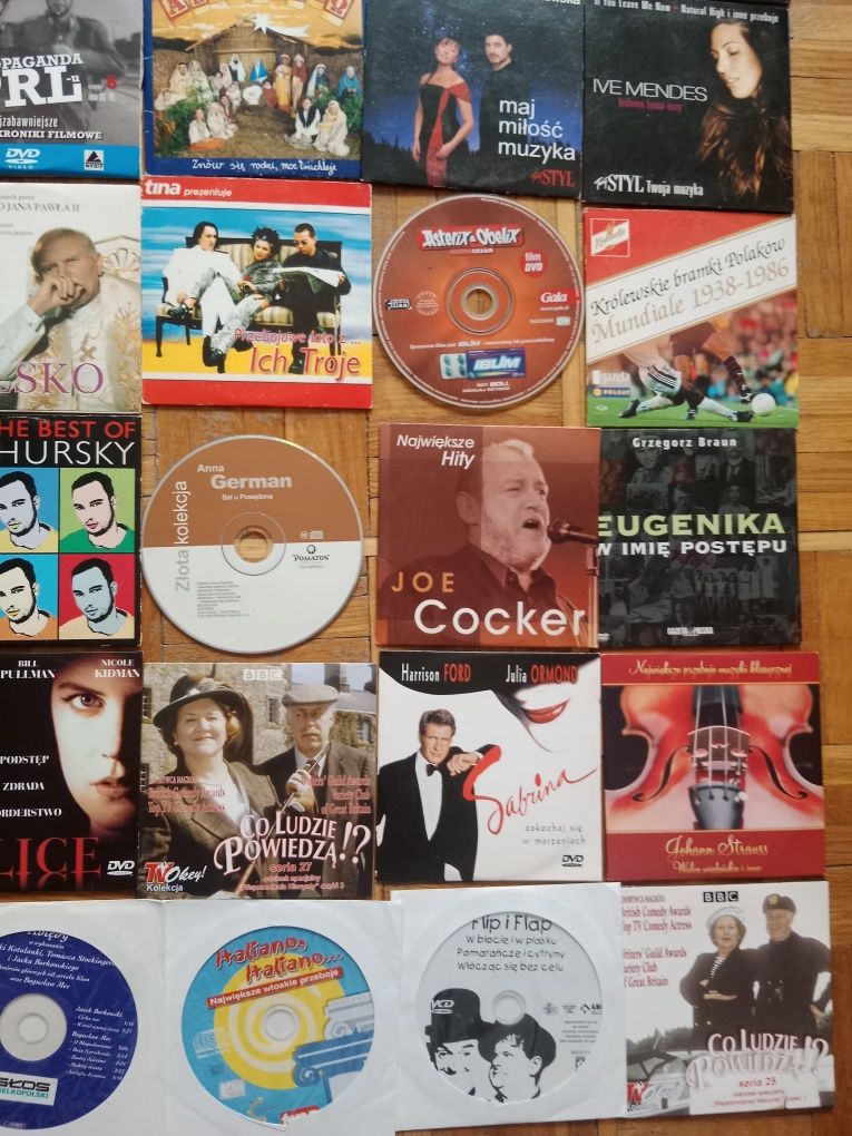 CD oraz DVD z czasopism -36 sztuk