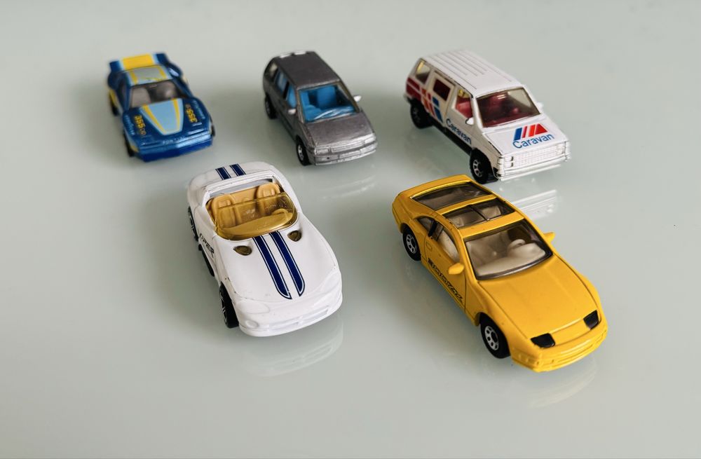 Matchbox - zestaw 5 resoraków w skali jak Majorette czy Hot Wheels