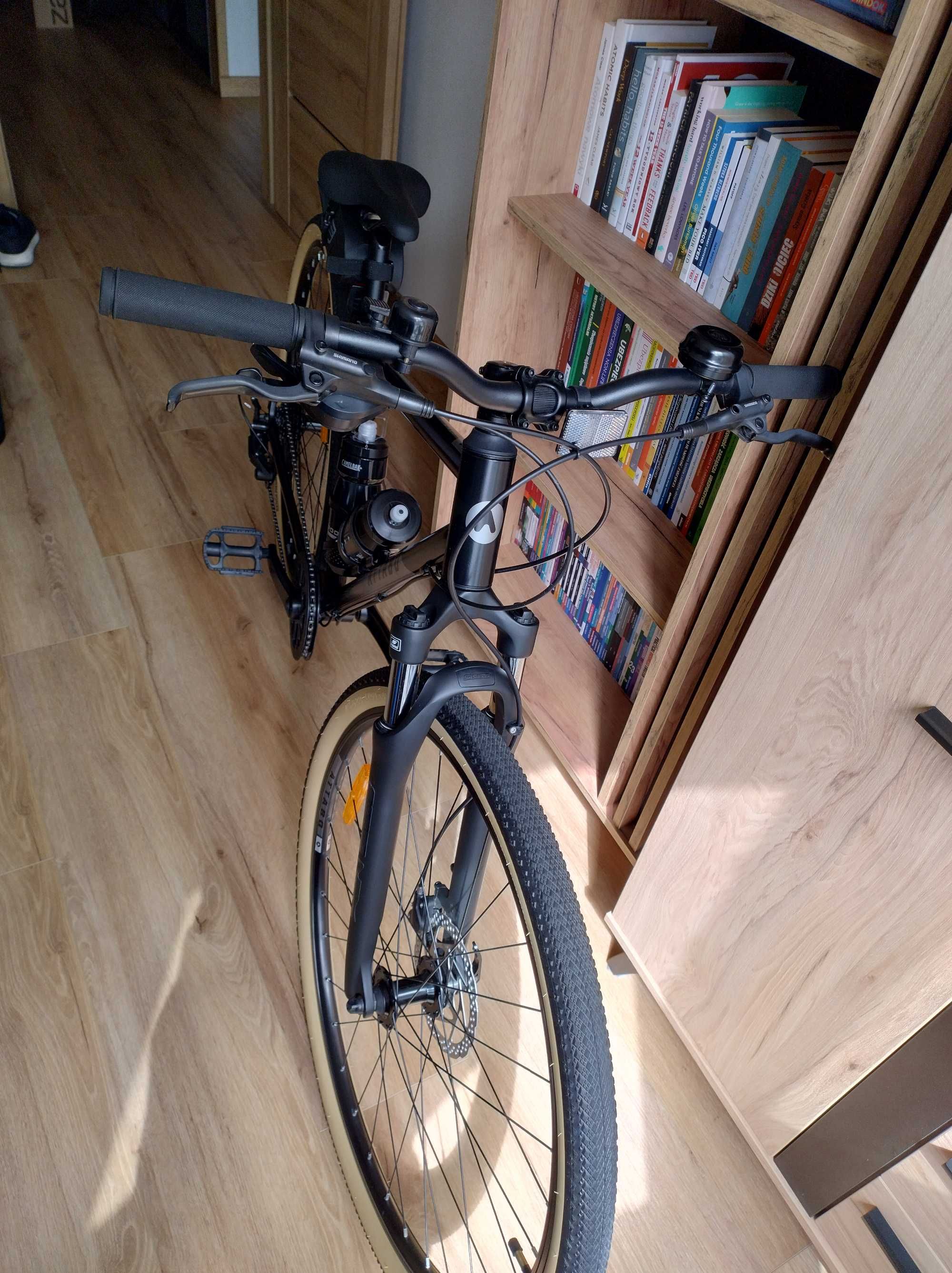 Rower crossowy męski ATTABO SANO 4.0 28" czarny