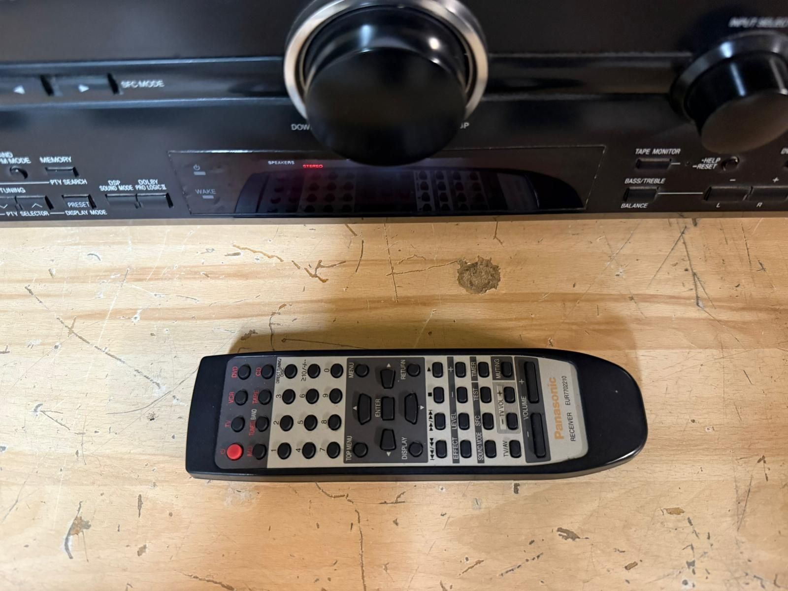 Panasonic SA-HE70 # amplituner 5.1 # stereo # Technics # PILOT