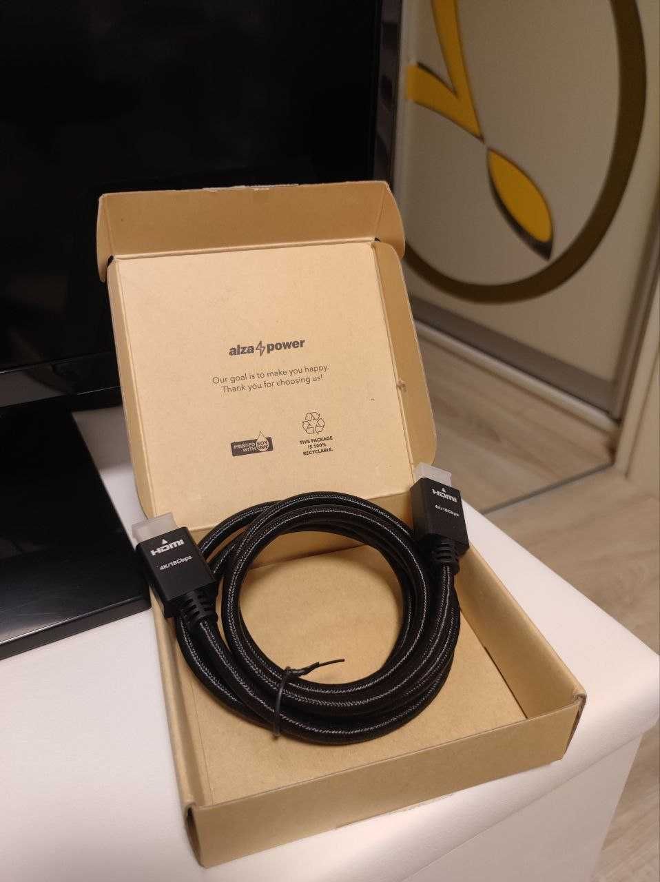 Кабель HDMI to HDMI та DP to HDMI