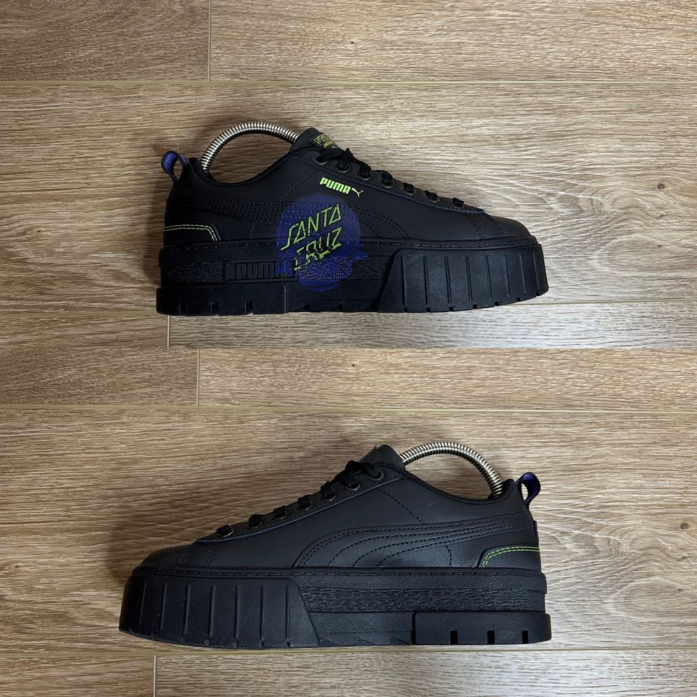 Продам БОМБЕЗНІ жіночі шкіряні кросівки Puma Mayze x Santa Cruz
