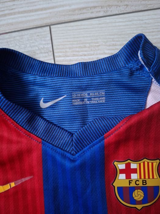 Zestaw sportowe koszulki piłkarskie Barcelona Brazylia Holandia 80 74