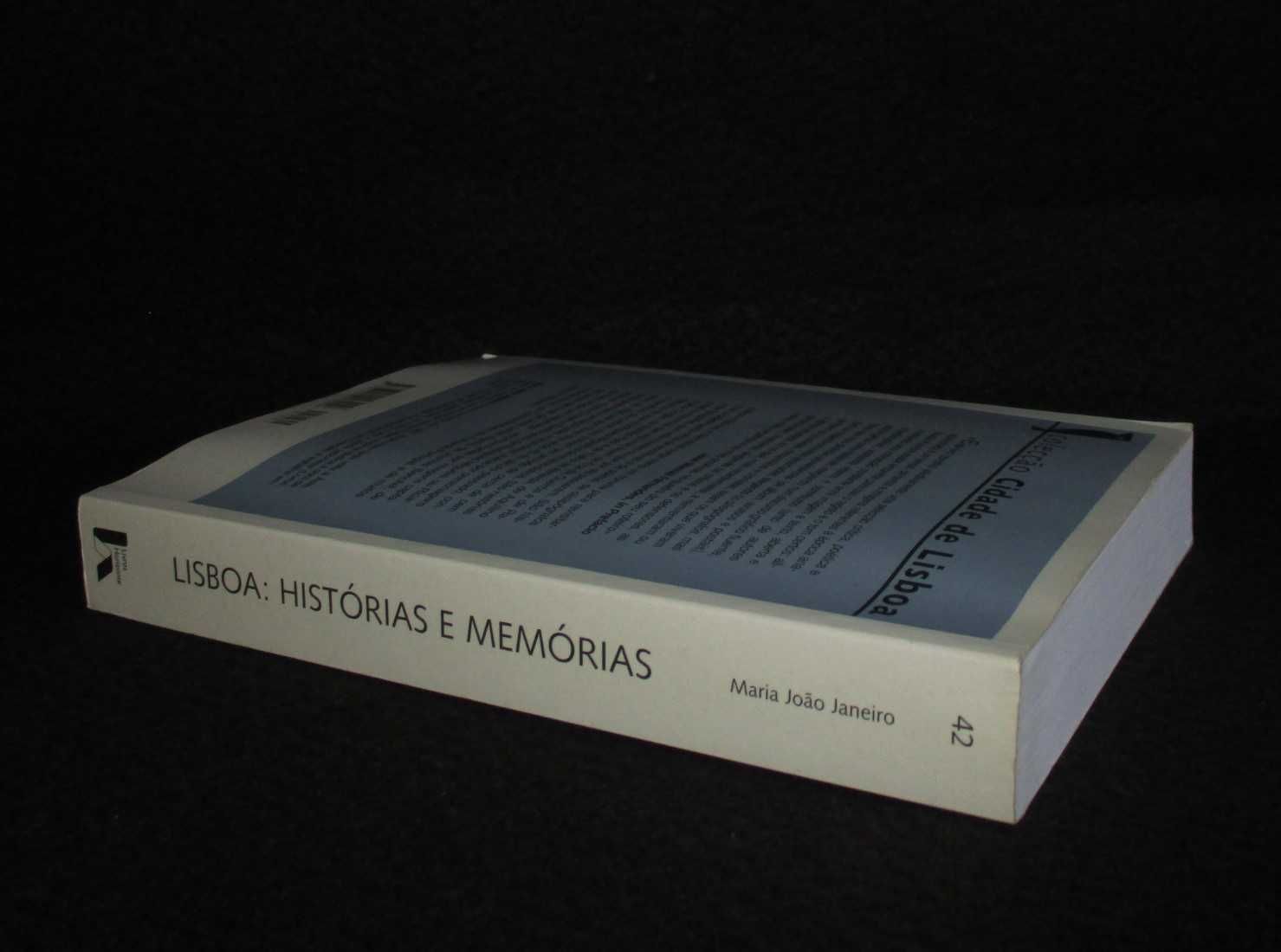 Livro Lisboa Histórias e Memórias Maria João Janeiro