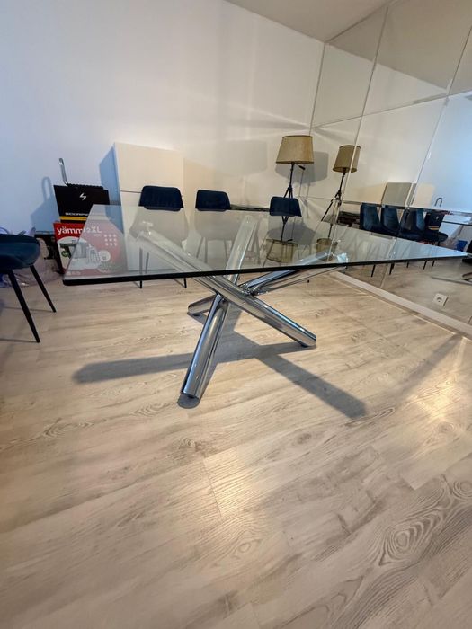 Mesa de vidro - Sala
