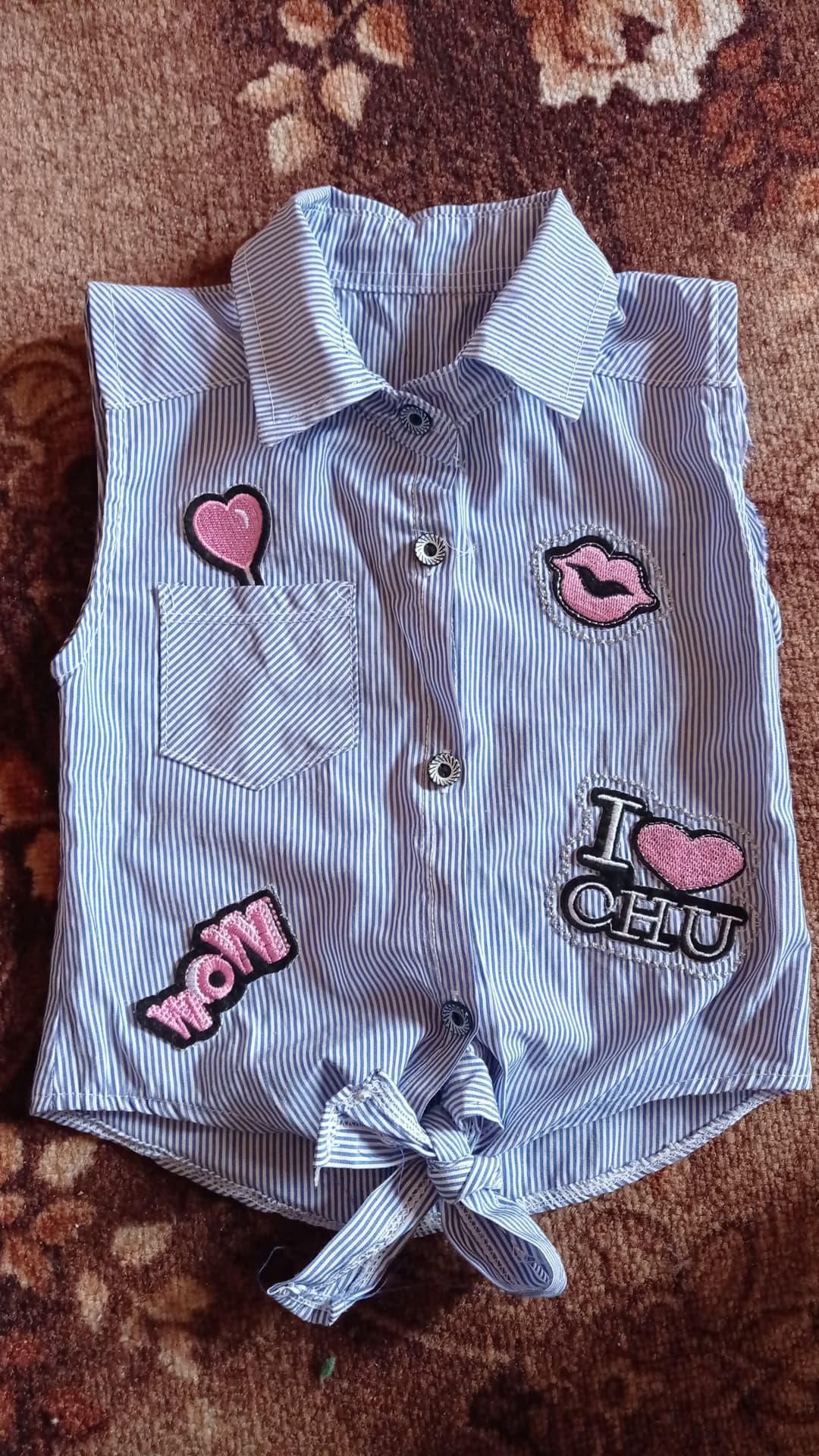 Святкова блузка для дівчинки