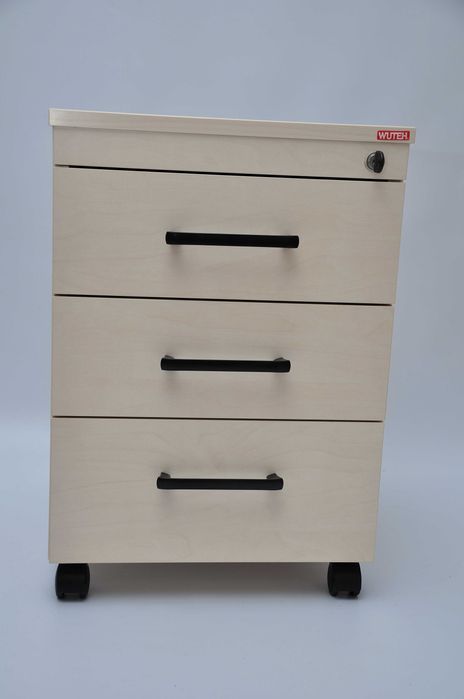 Szafka, komoda, kontenerek biurowy - centralny zamek