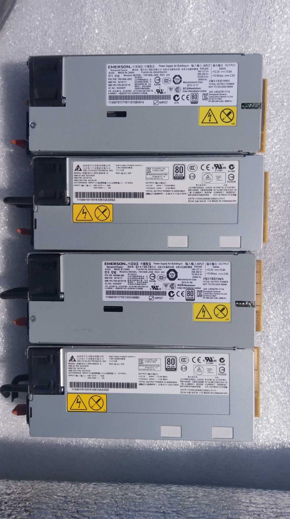 Блоки живлення IBM 900 W  80 PLUS PLATINUM