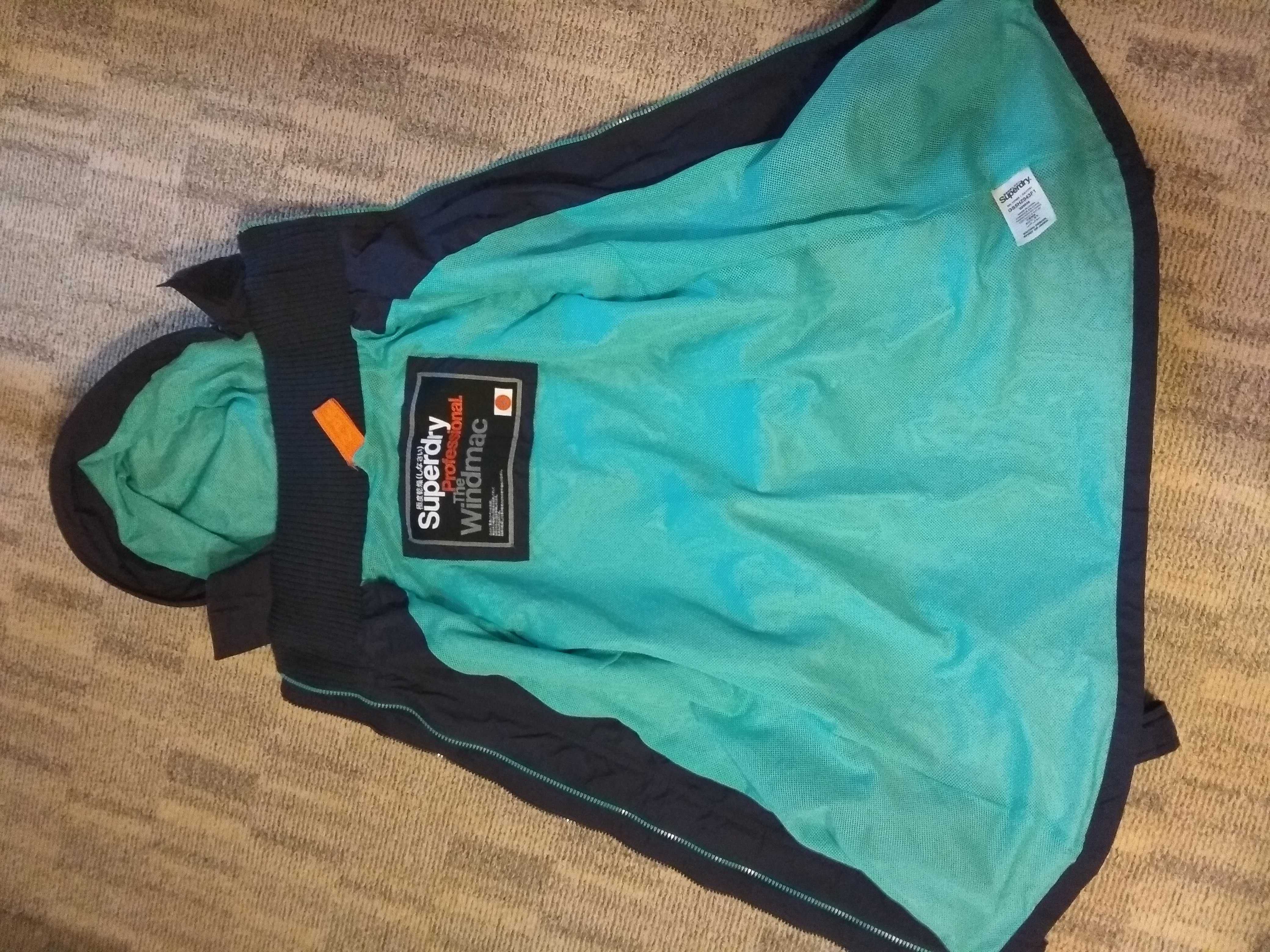 Superdry windmac Damska kurtka płaszczyk wiatrówka Super stan M Okazja