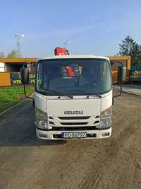 Isuzu L35 z HDS-EM  Isuzu L35 wywrotka hds