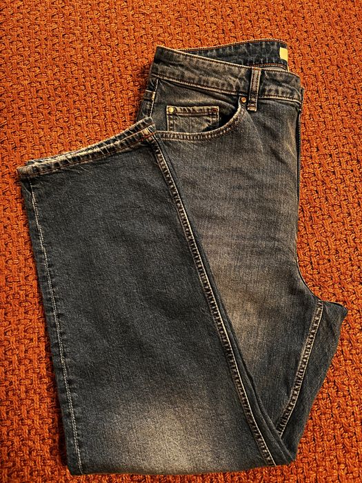 Calças ganga H&M modelo largo