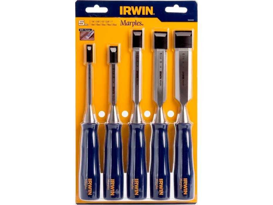 Набір стамесок IRWIN  5 шт (6,10,13,19,25 мм)
