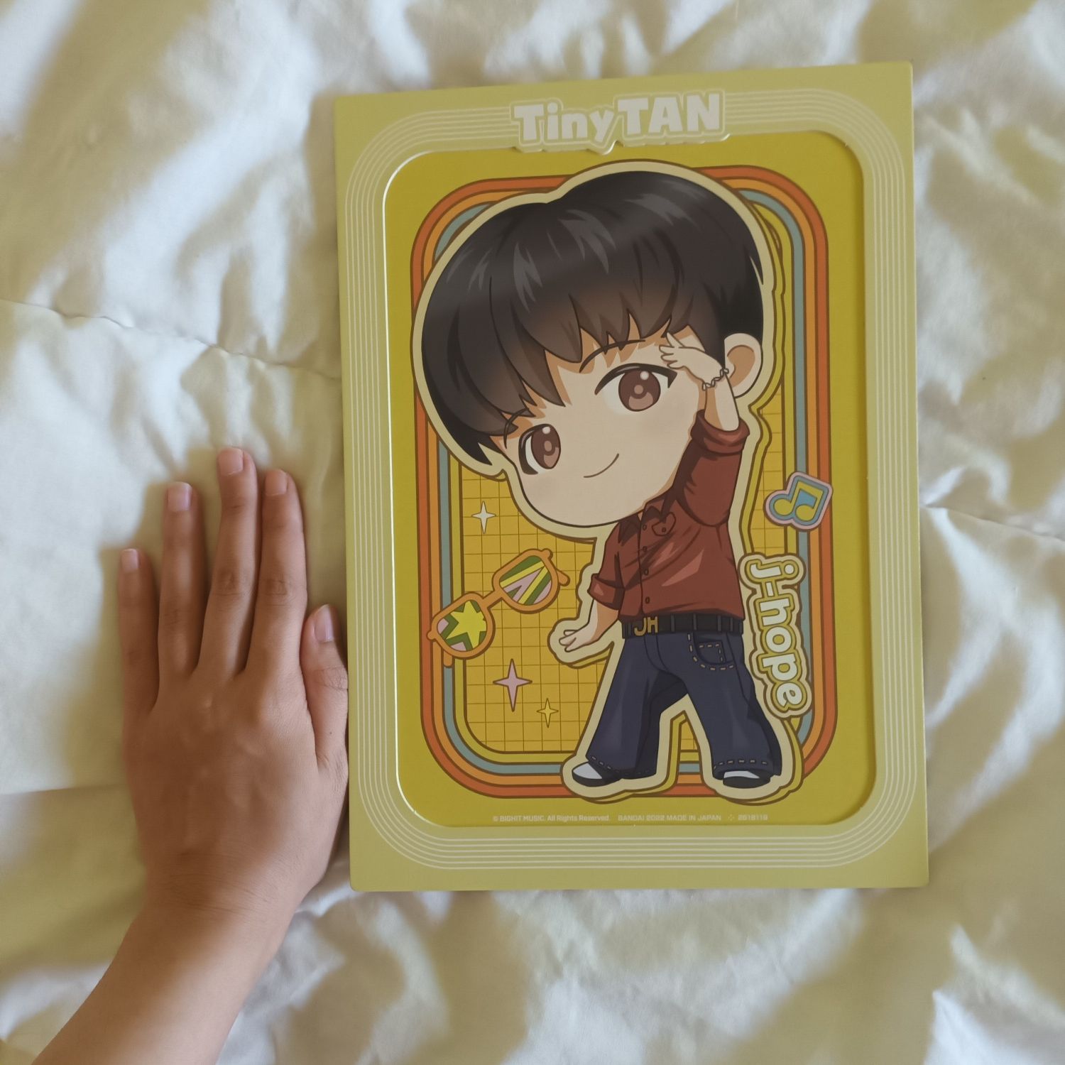 Gatcha plano dos BTS Tiny Tan - J-Hope