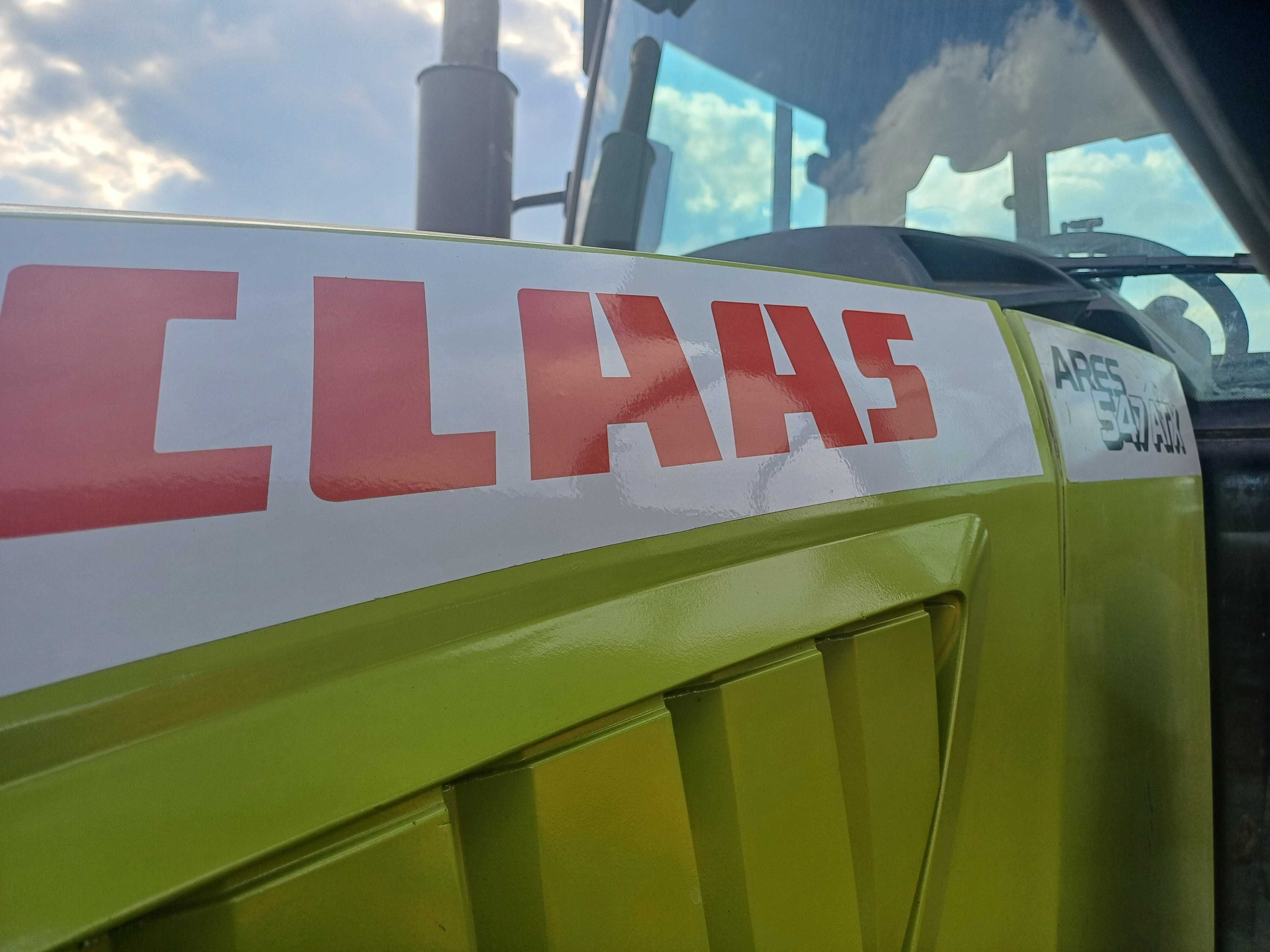 Claas Ares 547 nie John Deere