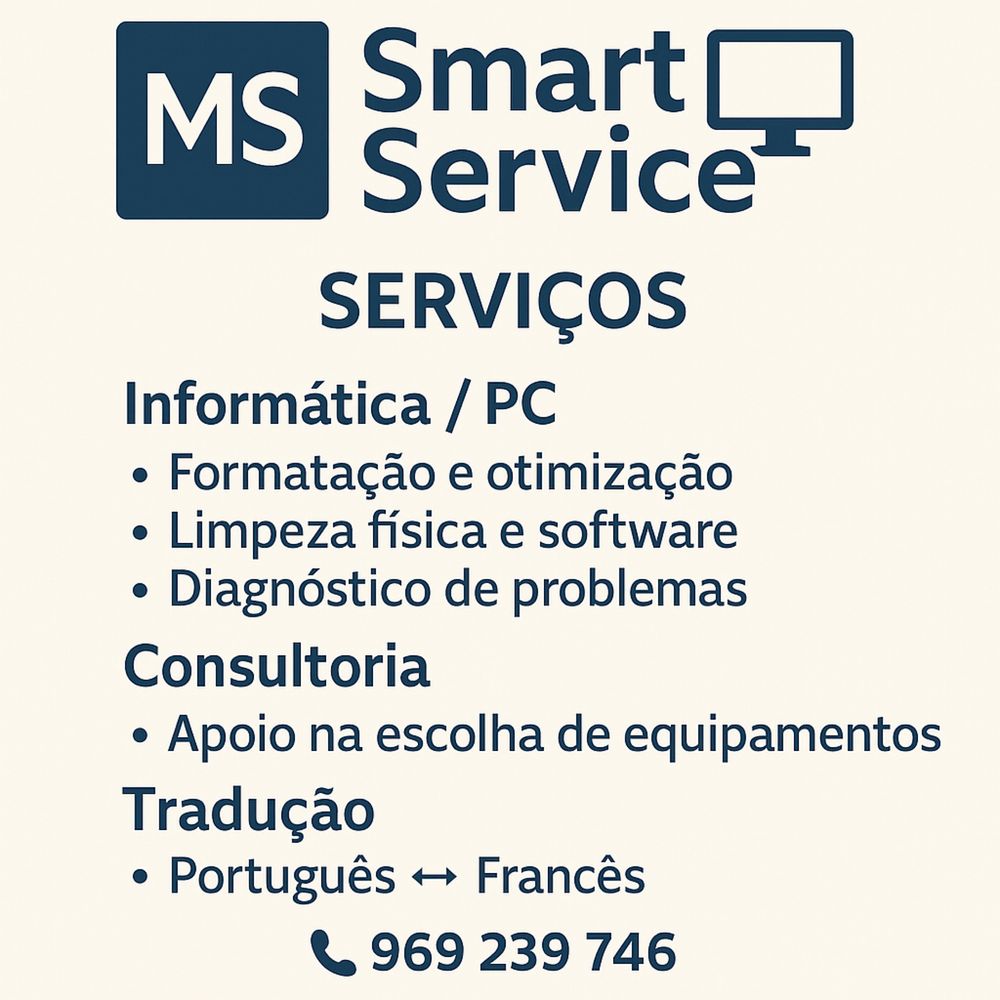 Assistência Técnica | Formatação, Limpeza, Otimização PC