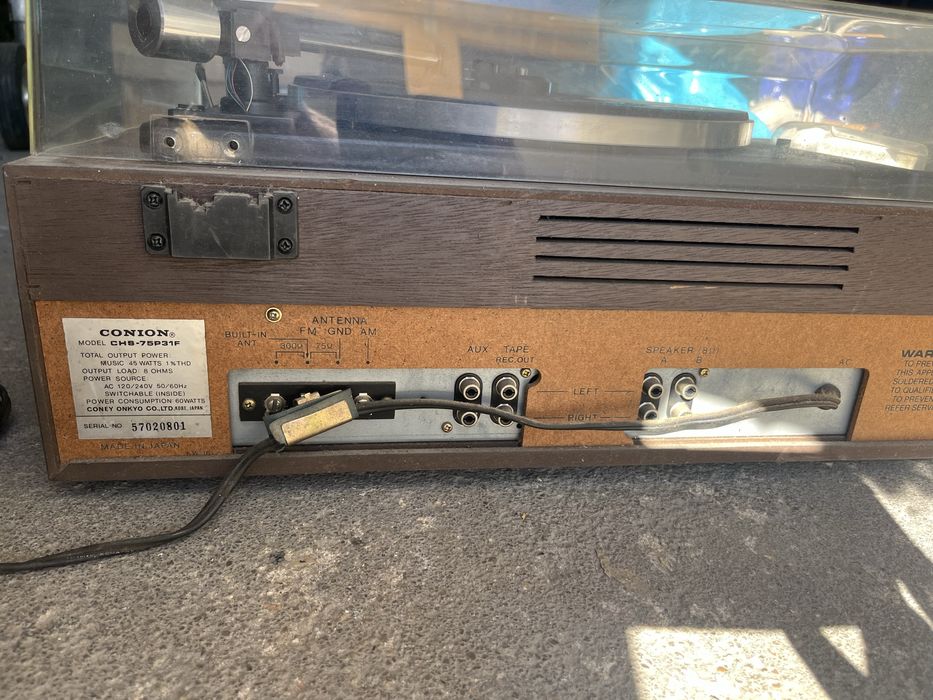 radio antigo conion