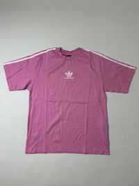 футболка Balenciaga x Adidas pink T-shirt