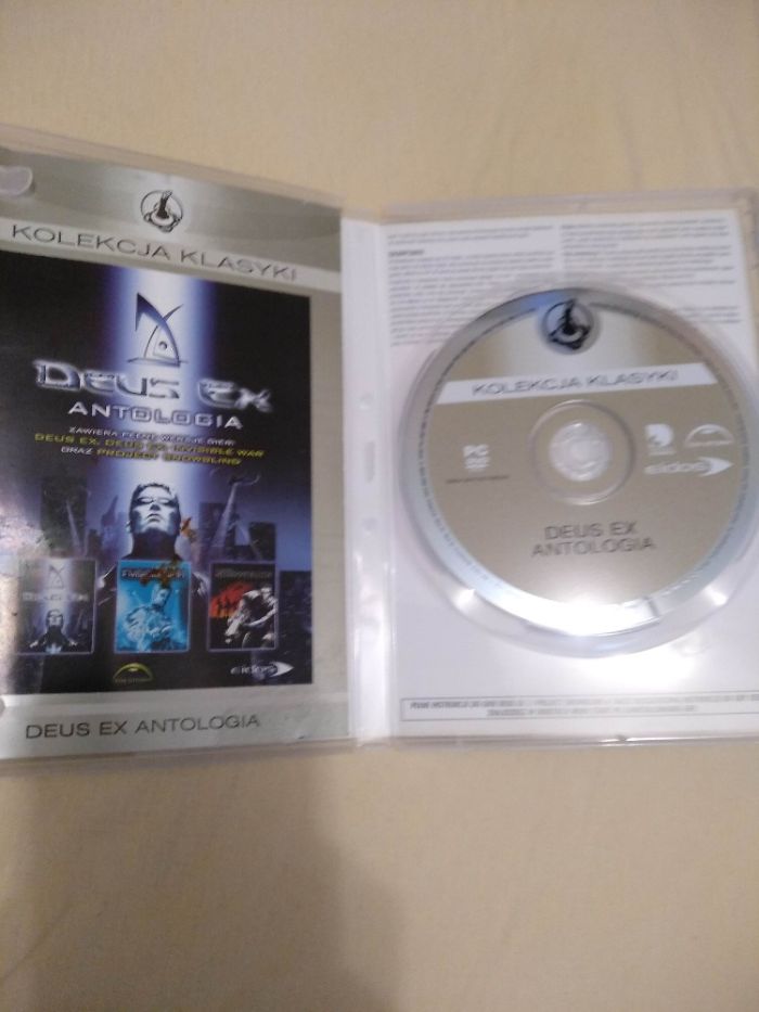 Deus Ex Antologia PC DVD PL