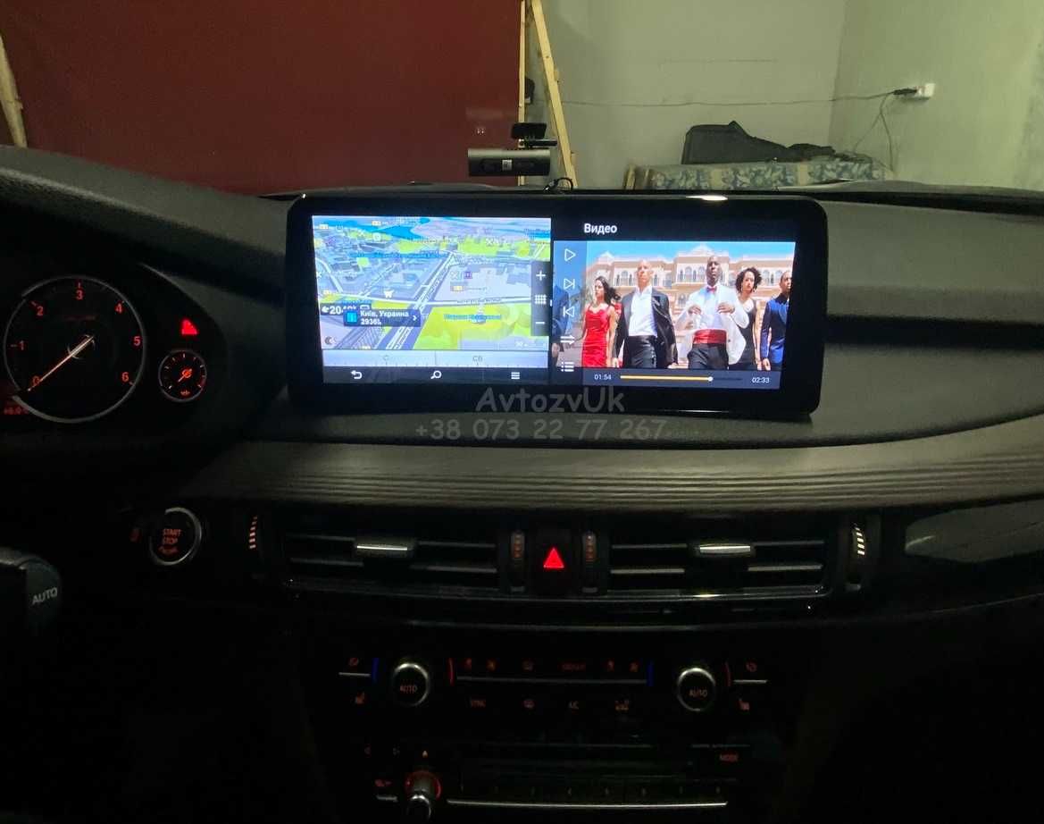 Дисплей BMW X5 X6 M F15 F16 GPS NBT EVO TV ф15 ф16 Android 4G CarPlay