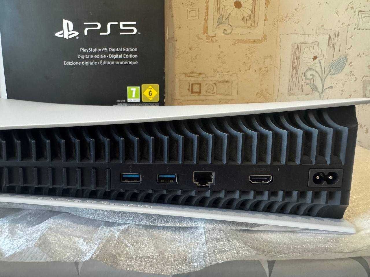 Продам PlayStation 5 Digital Edition White 825gb (ревизия: CFI-1216B)