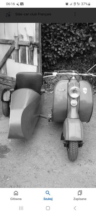 Lambretta Vespa Piagio Osa wózek STEIBE LS200