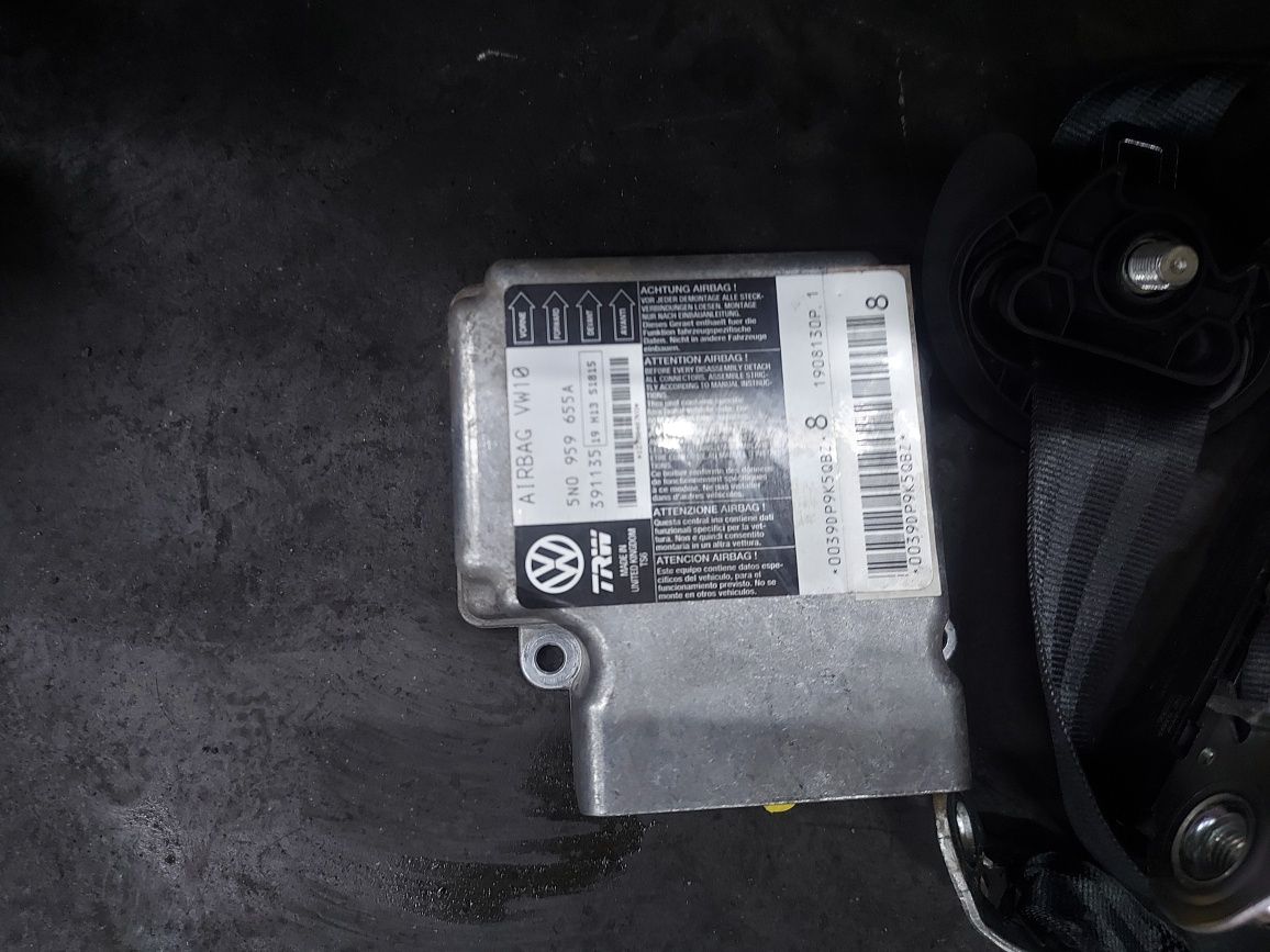 , Passat B6 poduszka powietrzna pasy sensor konsola