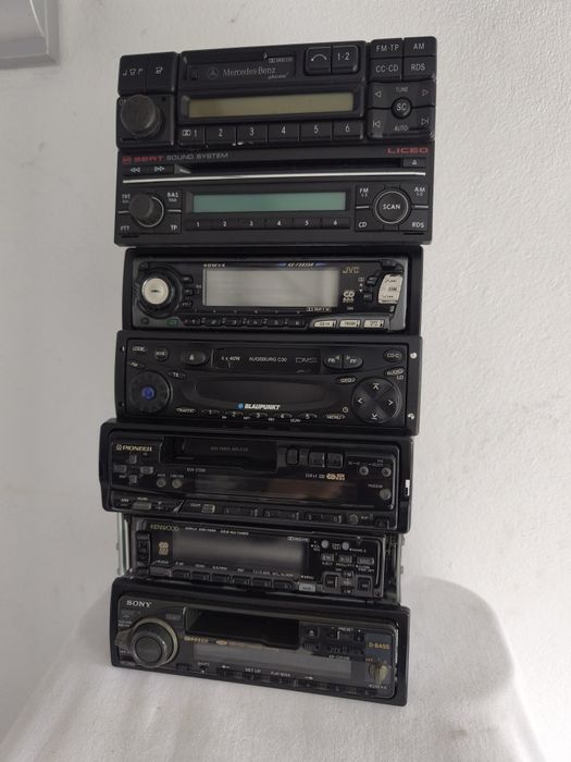 Radio samochodowe Pioneer Sony Kenwood Mercedes Seat kaseta cd