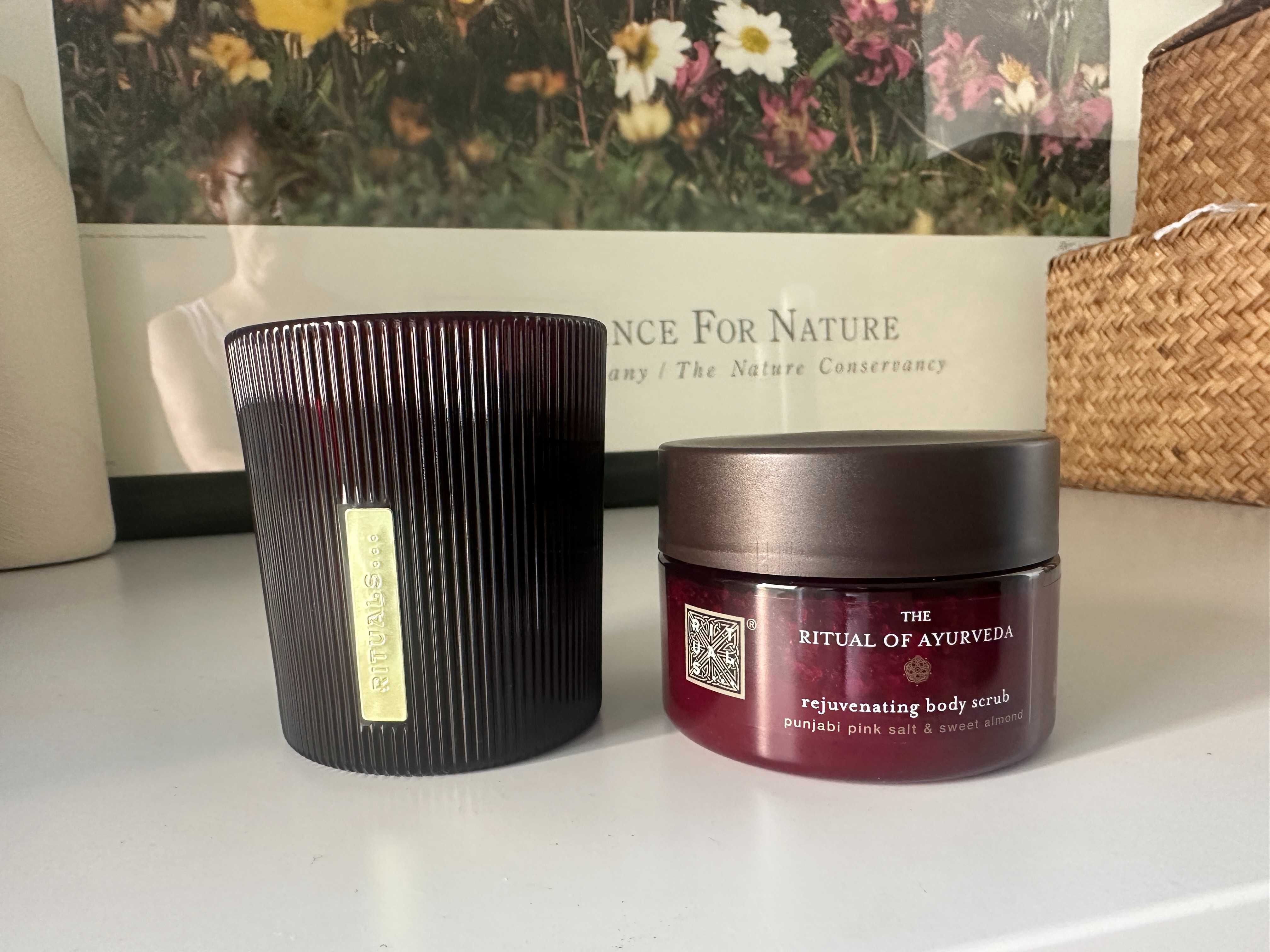 Vela e esfoliante Ritual of Ayurveda