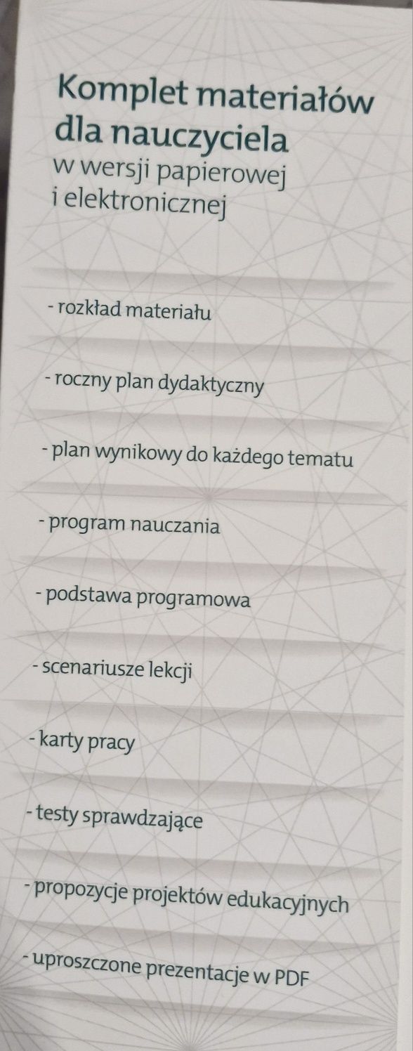 CHEMIA 1 książka nauczyciela OPERON ZP sprawdziany