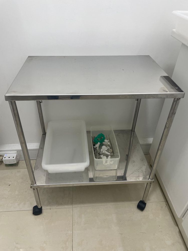 Carrinhos aço inox com rodas