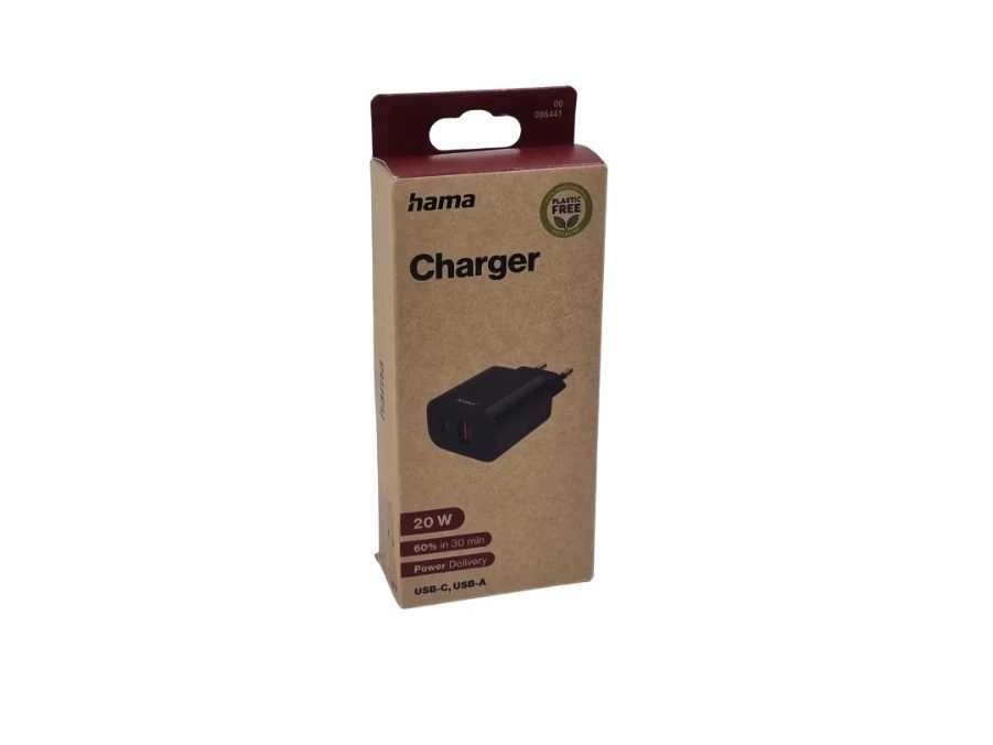 Ładowarka Sieciowa Hama (Usb-a Oraz Usb-c)