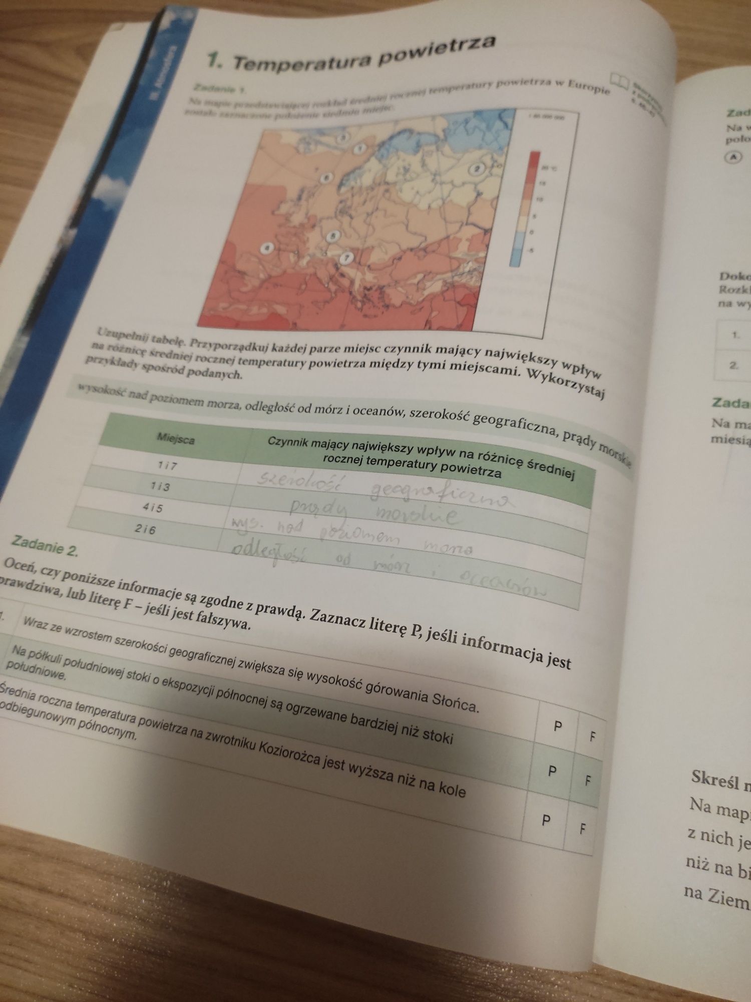 Oblicza geografii karty pracy ucznia klasa 1 zakres podstawowy