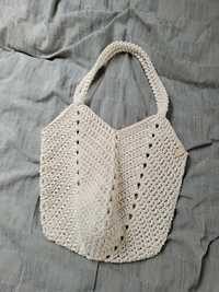 Tulip bag - ręcznie robiona torebka na szydełku handmade