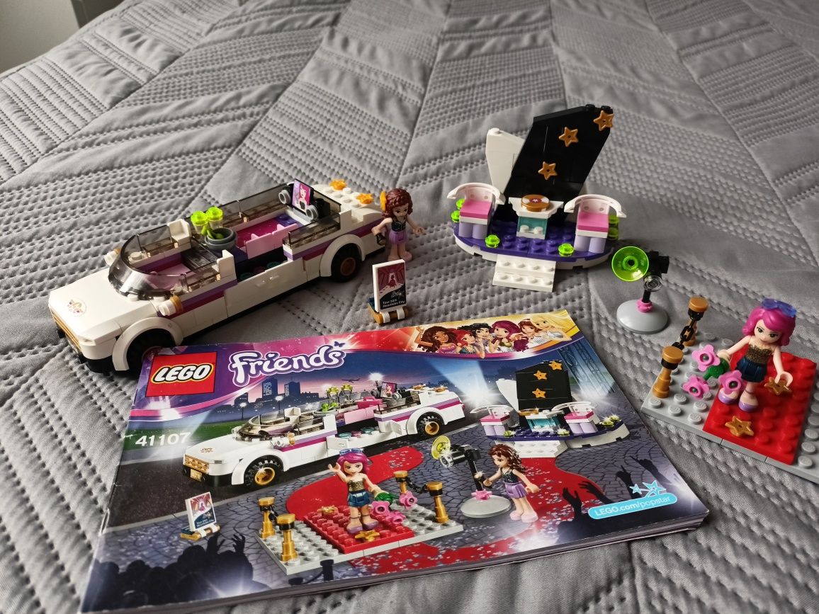 Klocki Lego Friends zestaw 41107 Limuzyna gwiazdy popu