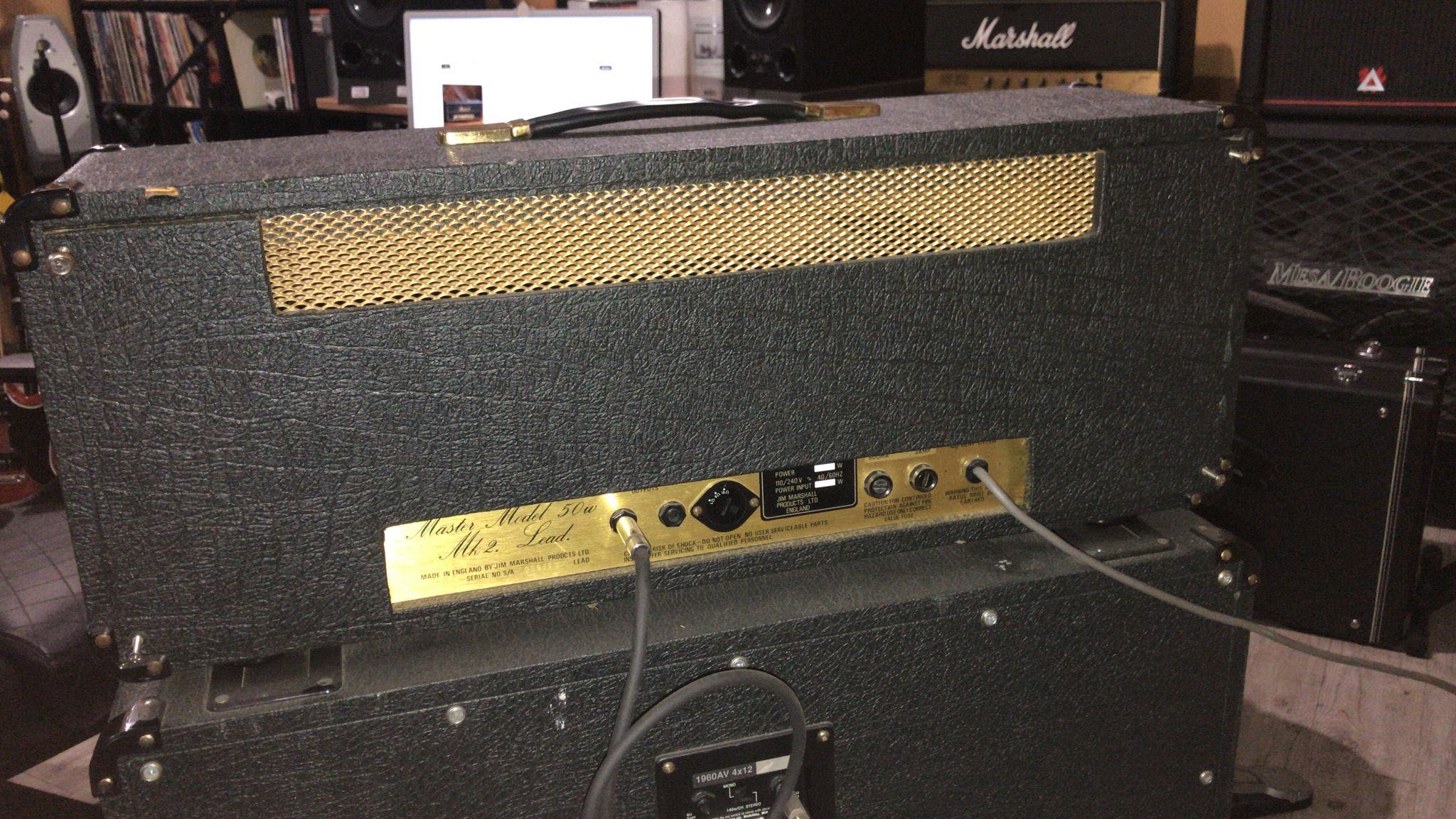 Marshall Cabinet 1960 AV 4x12 speaker