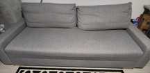 Ikea GRÄLVIKEN sofa rozkładana kanapa szara