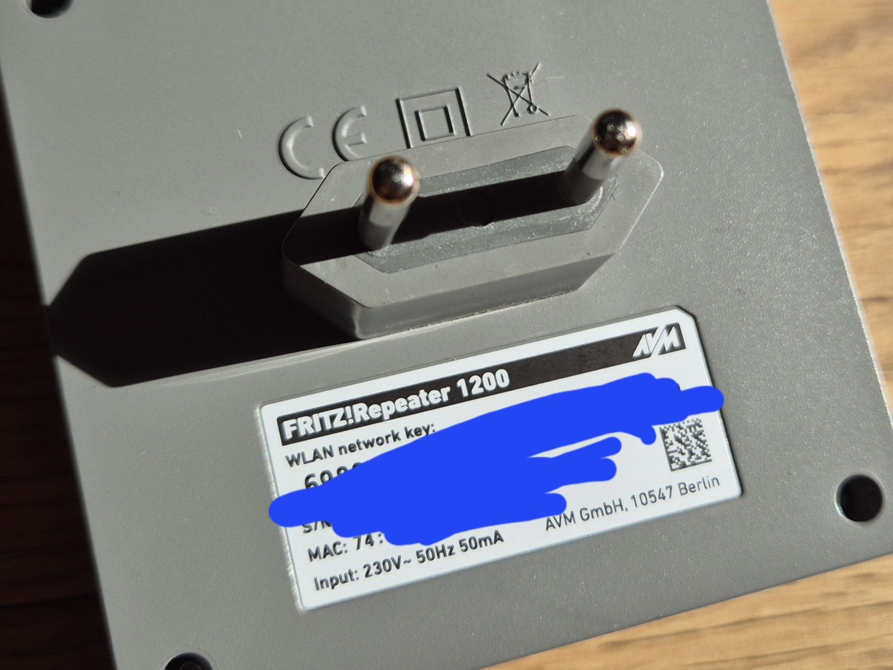 Fritz 1200 wifi repeater wzmacniacz Fritz!