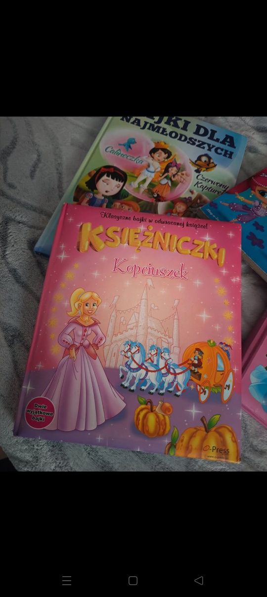 Zestaw książek bajek dla dzieci