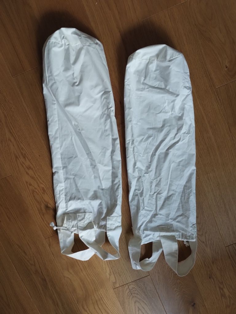 Dwa bawełniane worki torebki na bieliznę i inne