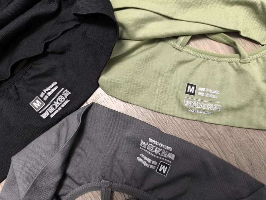 Жіночий бюстгальтер топ в рубчик (М)