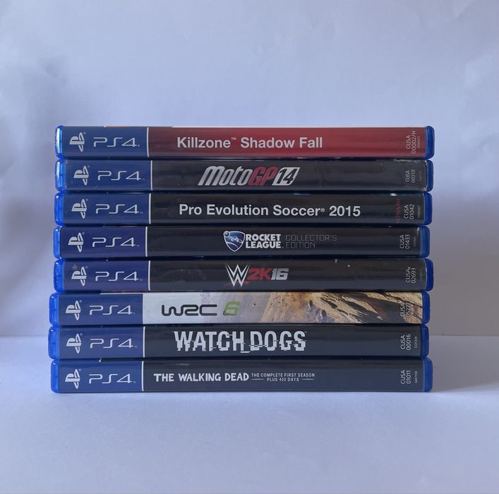 Lote 8 Jogos PS4 Completo