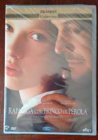 Filme DVD "Rapariga com Brinco de Pérola" (Selado)