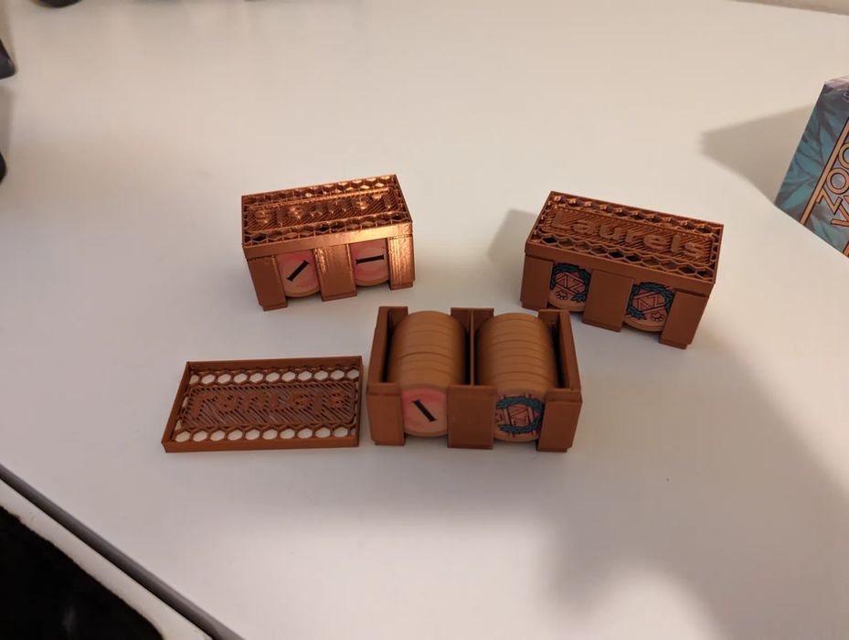 Organizador de Fichas Zoo Vadis Deluxe Edition