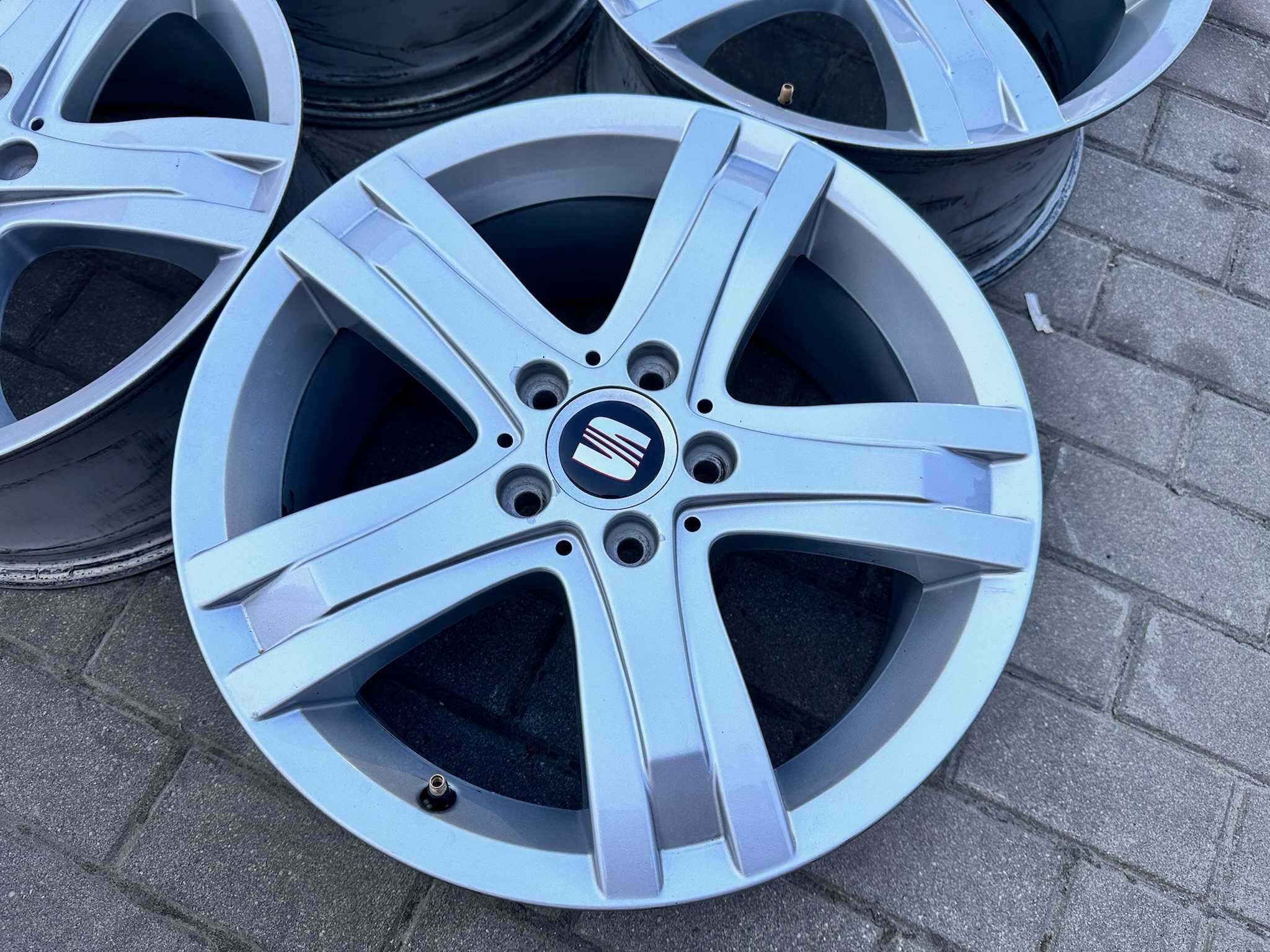 FELGI ALUFELGI 17 Audi Seat Skoda VW 5x112 7.5J ET47.5 57.1MM ORG #52