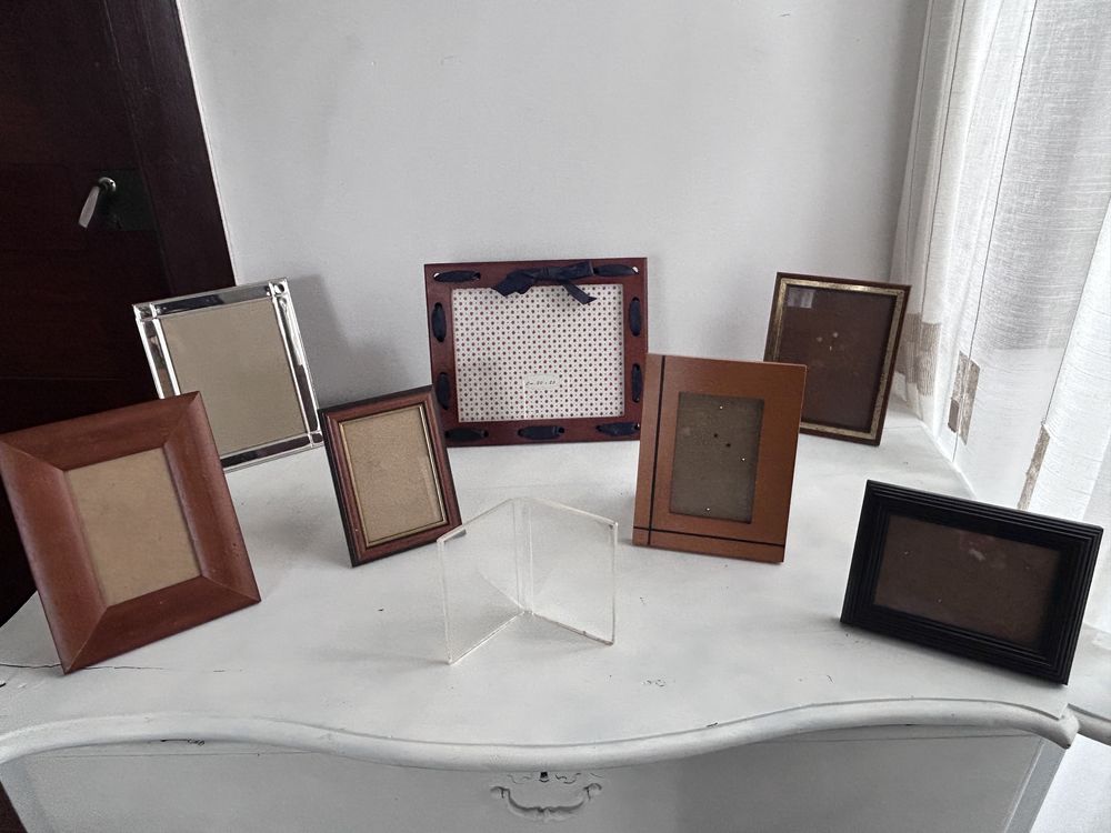 Conjunto de 9 molduras várias
